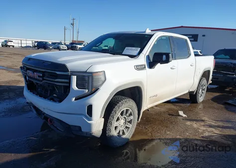 2025 GMC Sierra 1500 4Wd Short Box At4 z USA, uszkodzony, nr VIN 1GTUUEEL3SZ325309